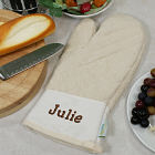 Embroidered Any Name Oven Mitt